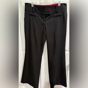 Joe Benbasset Low Rise Y2K Bella Swan 90s Black Flare Pants emo goth vampire